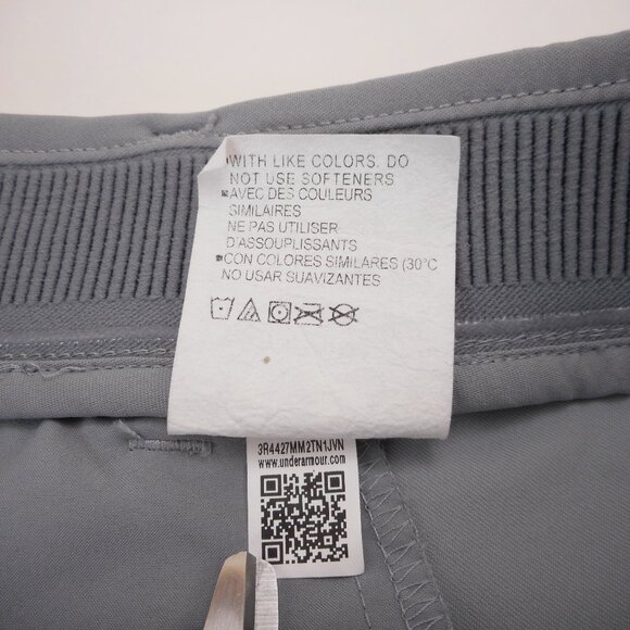 Under Armour Mens 42 Performance Golf Shorts Stretch Lightweight Athletic Gray - Picture 9 of 10